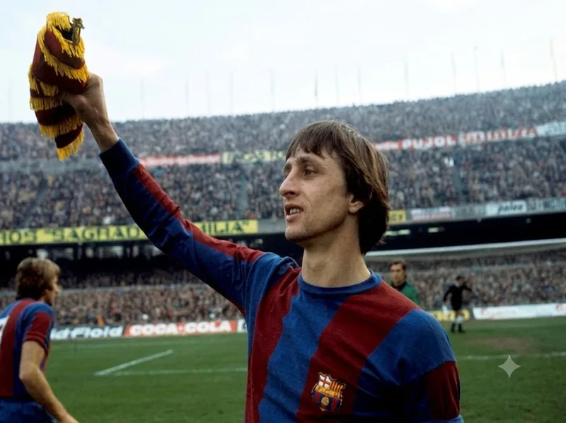 Johan Cruyff là biểu tượng bóng đá tổng lực và tư duy chiến thuật hiện đại