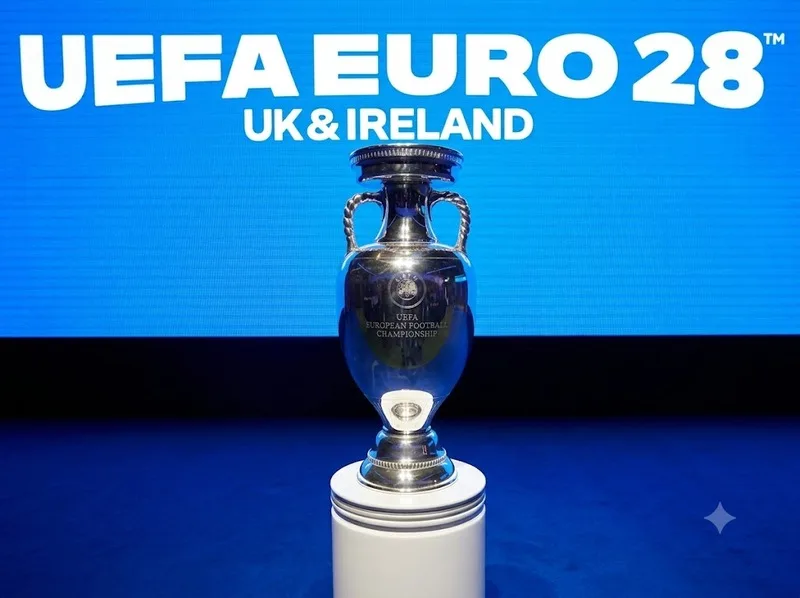 Vòng loại EURO 2028 bắt đầu từ tháng 3/2027 với 12 bảng đấu