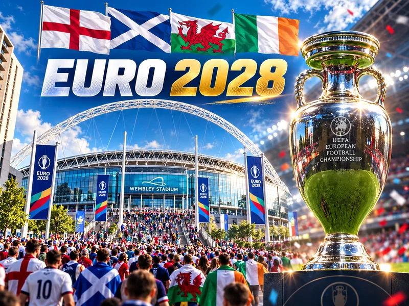 Euro 2028 tổ chức tại Anh, Scotland, Wales và Cộng hòa Ireland