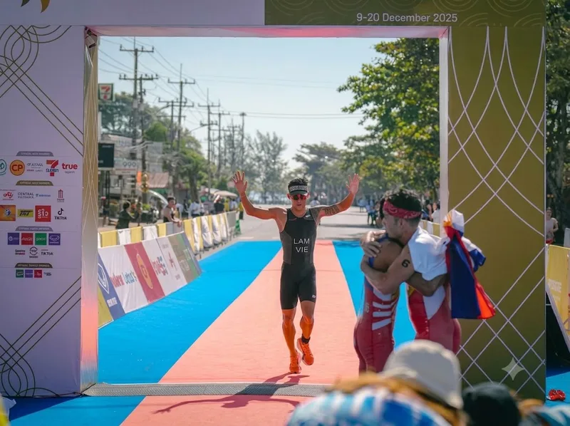 Lâm Quang Nhật trở lại SEA Games với vai trò vận động viên triathlon