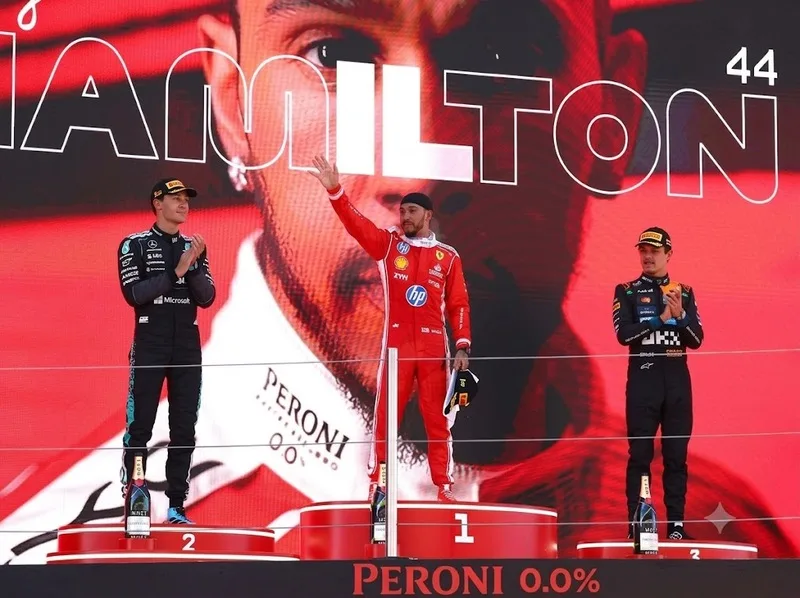 Hamilton giành chiến thắng đầu tiên cùng Ferrari tại Barcelona 2026
